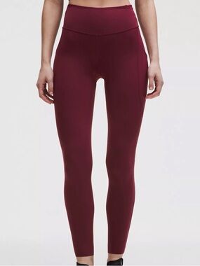 lululemon athletica Burgundy High-Rise Leggings